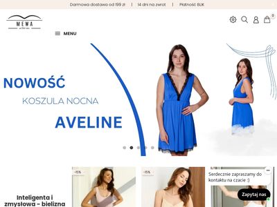 Mewa24.pl - sklep internetowy z bielizną i odzieżą z wiskozy