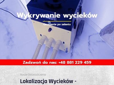 Lokalizacja przecieków wody - michallesniczek.pl