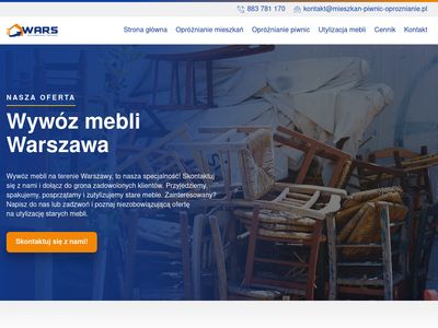 Wywóz mebli Warszawa - mieszkan-piwnic-oproznianie.pl