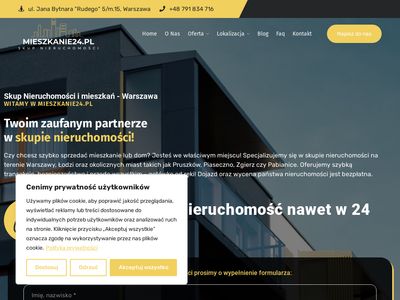 Mieszkanie24.pl - skup nieruchomości w Warszawie i okolicach