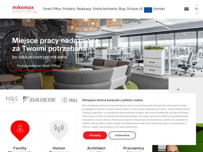 Mikomax Smart Office - biurka do open space