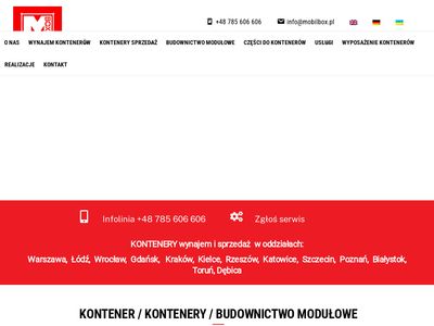 Kontenery budowlane - mobilbox.pl