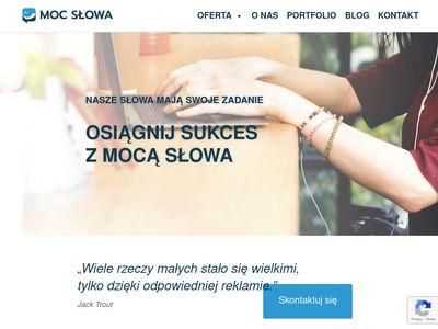 Mocslowa.pl agencja copywriterska