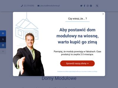 Domy modułowe całoroczne - modulovve.pl