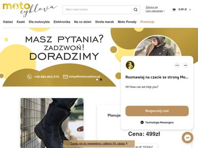 Sklep Motocyklowy dla kobiet - motocyklova.pl