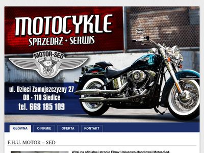 Motor-Sed - import i sprzedaż motocykli
