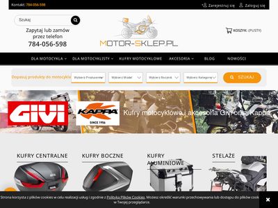 Kufry i bagaż motocyklowy | motor-sklep.pl