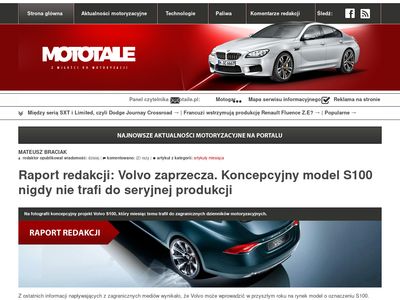 Portal z nowościami ze świata motoryzacji - MotoTaile
