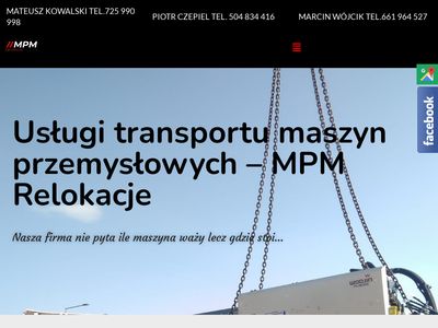 Demontaż maszyn przemysłowych Katowice mpm-relokacje.pl