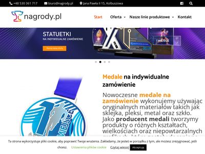 Medale na zamówienie - nagrody.pl