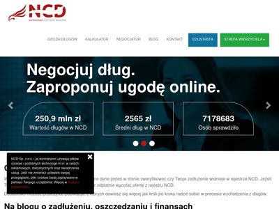 NarodoweCentrumDlugow.pl - przeterminowany dług