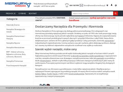 Sklep Internetowy z narzędziami - narzedzia-merkury.pl