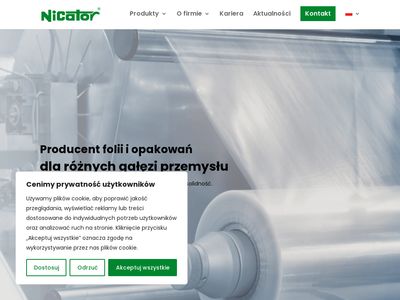 Nicator - producent folii i opakowań