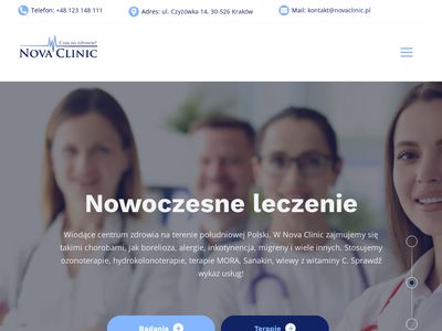 Nova Clinic – Specjalistyczna klinika medyczna w Krakowie