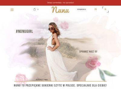 Sklep internetowy z sukienkami - nunu.pl