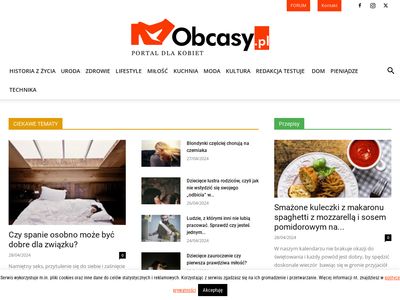 Kobiecy portal internetowy - obcasy.pl