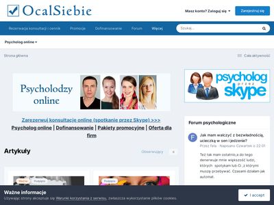 Psycholog online Gabinet Ocal Siebie