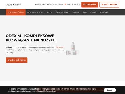 Dermokosmetyki na nużycę sklep - Odexim.pl