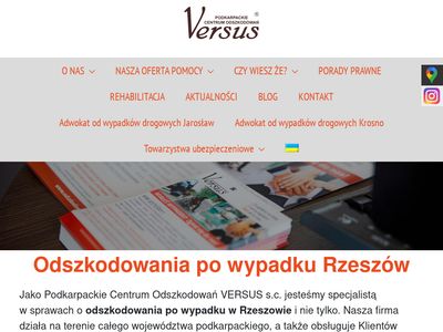 Kolizja odszkodowanie rzeszów - odszkodowania-versus.pl