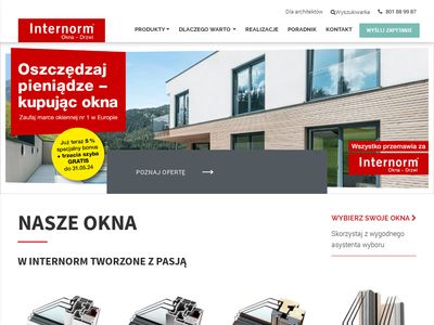 Fabryka Okien w Gdańsku - Internorm