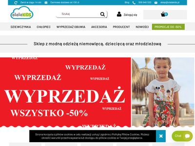 Olalakids.pl odzież dla nastoletnich chłopców w sklepie online