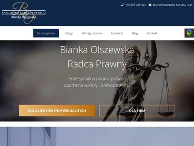 Obsługa prawna firm szczecin olszewska-kancelaria.pl