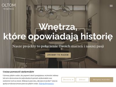 Projektowanie wnętrz - oltomwnetrza.pl