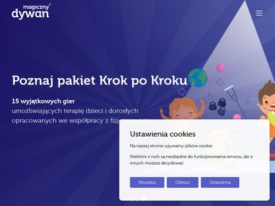Dywan interaktywny do przedszkola - onevofloor.com