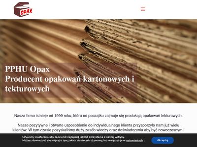 Producent opakowań kartonowych - opax-kartony.pl
