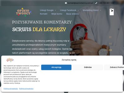 Marketing szeptany - opinie Google opiniotworcy.com.pl