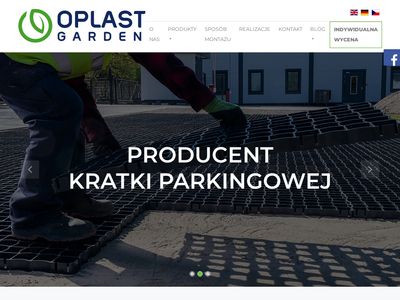 Duże ilości kratki parkingowe - Oplast-Garden.pl
