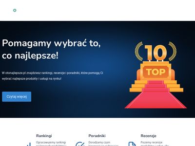 Otonajlepsze.pl - rankingi i recenzje produktów i usług