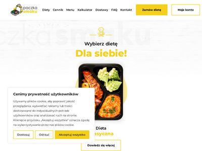 Najtańsza dieta pudełkowa - paczkasmaku.pl