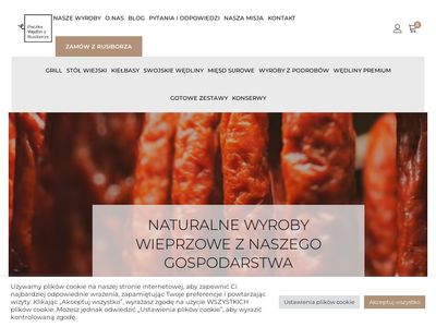 Naturalne wędliny online - paczkazrusiborza.pl