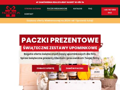 Paczki dla firm, zestawy świąteczne - paczuchy.pl