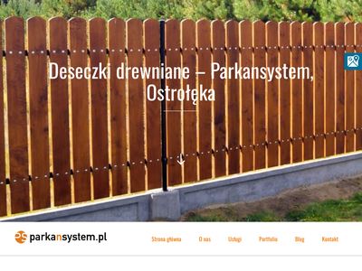 Ogrodzenia z drewna ostrołęka -parkansystem.pl