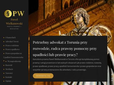 Adwokat z Torunia - Paweł Wielkanowski
