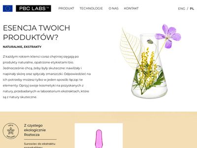 Kosmetyczne ekstrakty roślinne - pbclabs.pl