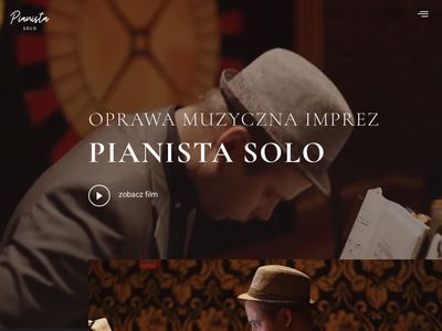 Oprawa muzyczna imprez - pianistasolo.pl