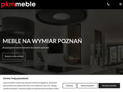 Meble robione na wymiar Poznań - PKM Meble