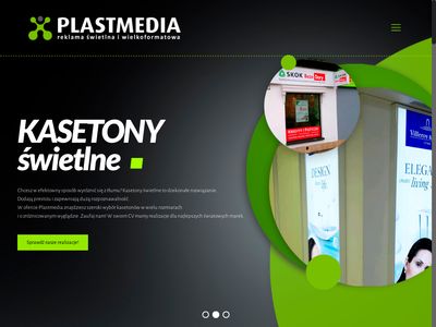 Reklama świetlna - plastmedia.pl