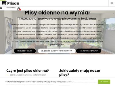 Plisy okienne Plisan.pl — Jacek Jakubowicz