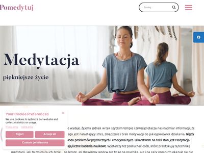 Pomedytuj.pl - medytacja, kursy medytacji