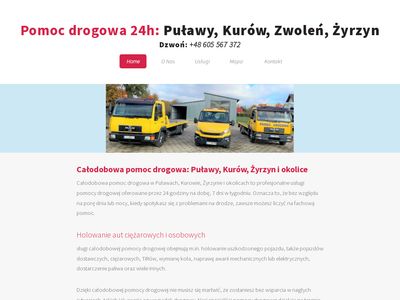 Parking strzeżony całodobowy Puławy - pomoc-drogowa.pulawy.pl