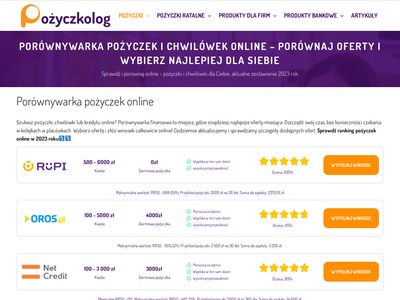 Pożyczka dla zadłużonych - pozyczkolog.pl