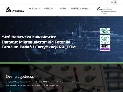 Certyfikacja mikrofalówek - predom.com.pl