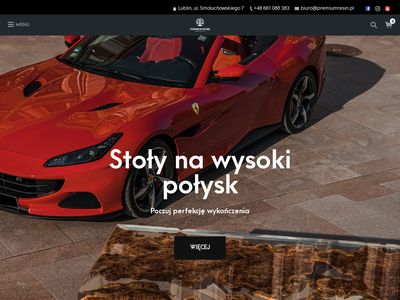 Blaty z żywicy i drewna - premium-resin.pl