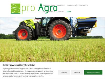 Autoryzowany dealer maszyn rolniczych - części, serwis | PRO AGRO”