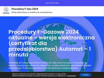 Procedury F-Gazowe 2024 Automat 1 minuta - procedury-fgaz.pl