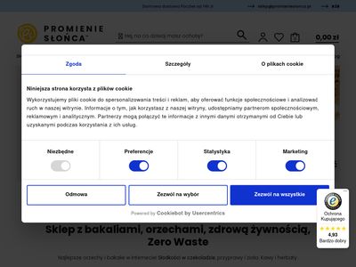 PromienieSlonca.pl - sklep online z orzechami